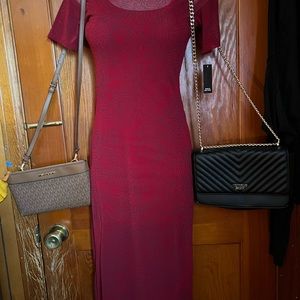 Beautiful elegant see through dress